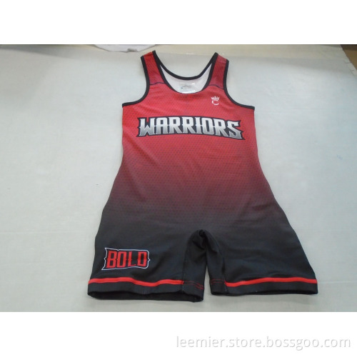 Cheap Custom Sublmated Wrestling Singlets